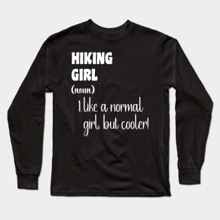 Hiking Girl Long Sleeve T-Shirt